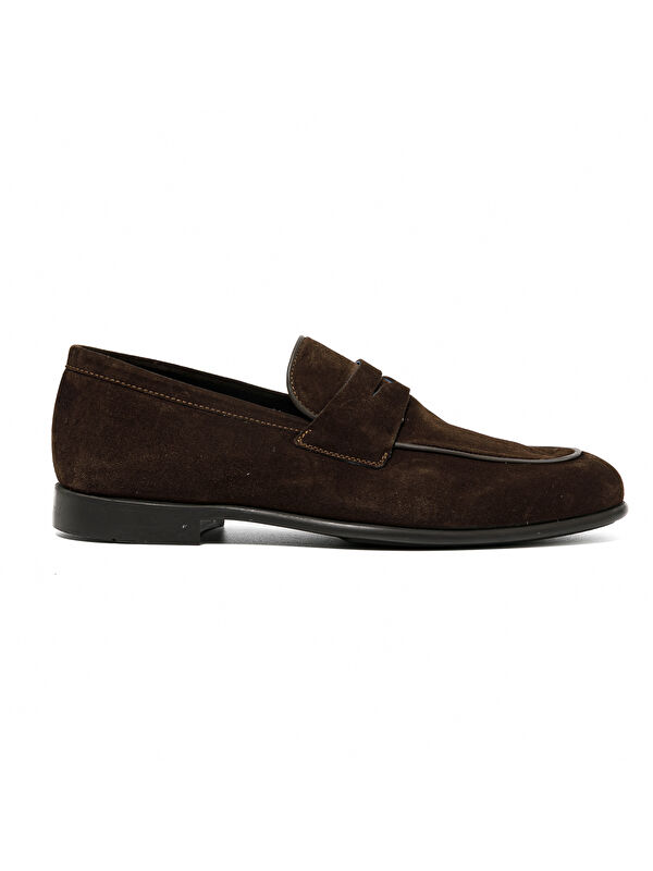 Giuseppe Mengoni Erkek Oxford ( Klasik) MO-20700A044-25400 Kahve Süet
