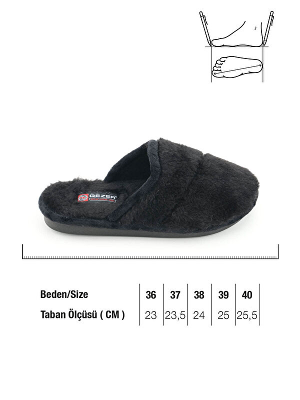 Kadın Kışlık Rahat Taban Ev Terlik - Görsel 6