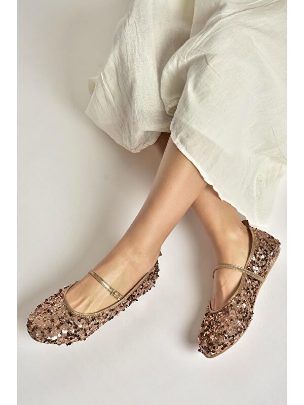 Fox Shoes Sarı Fox Shoes Babet Kadın Y250322040