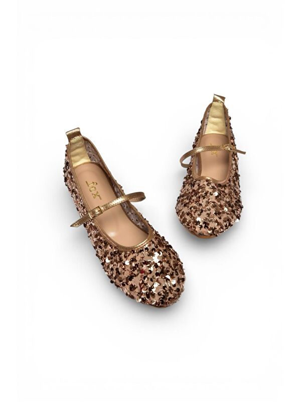 Fox Shoes Sarı Fox Shoes Babet Kadın Y250322040