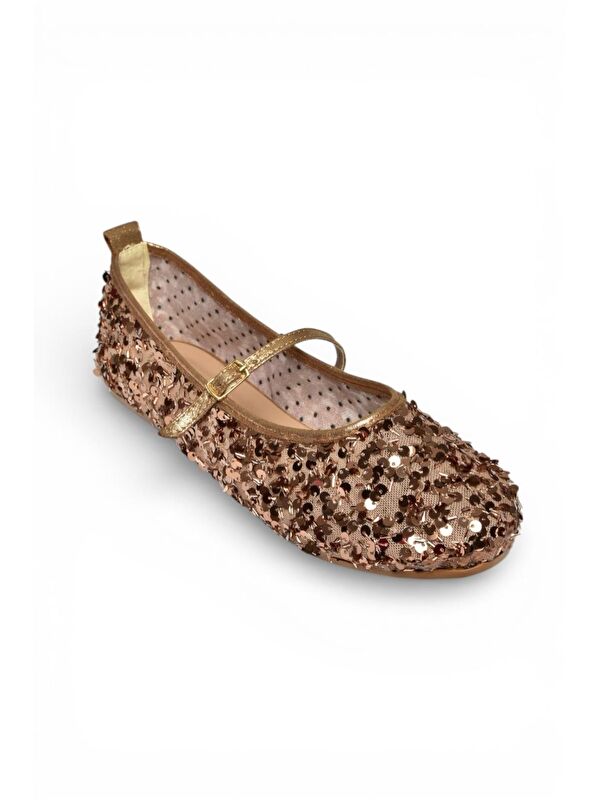 Fox Shoes Sarı Fox Shoes Babet Kadın Y250322040