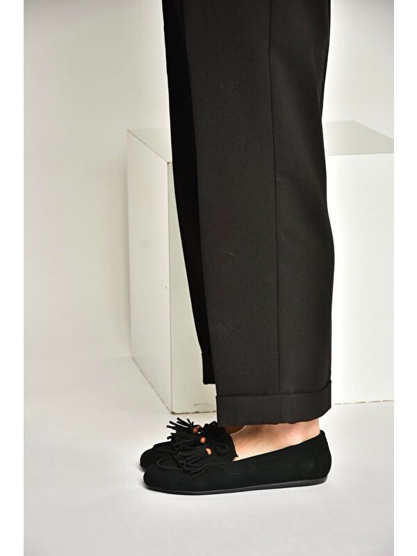 Fox Shoes Siyah Fox Shoes Babet Kadın Y996271002