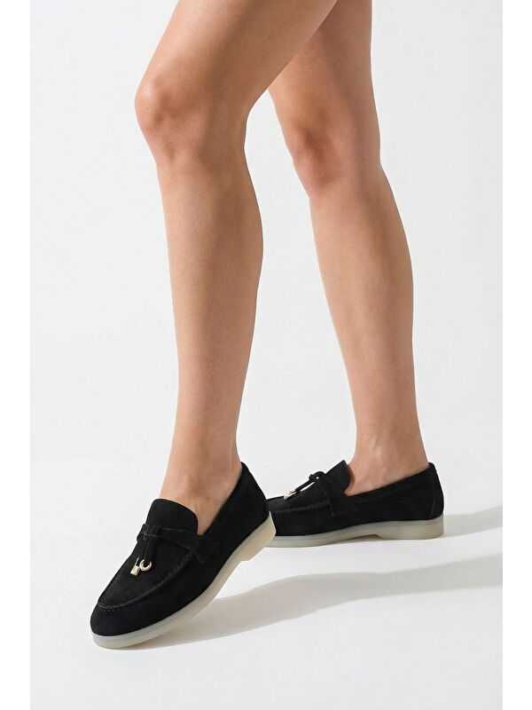 Capone Outfitters Vikki Hakiki Deri Kadın Loafer