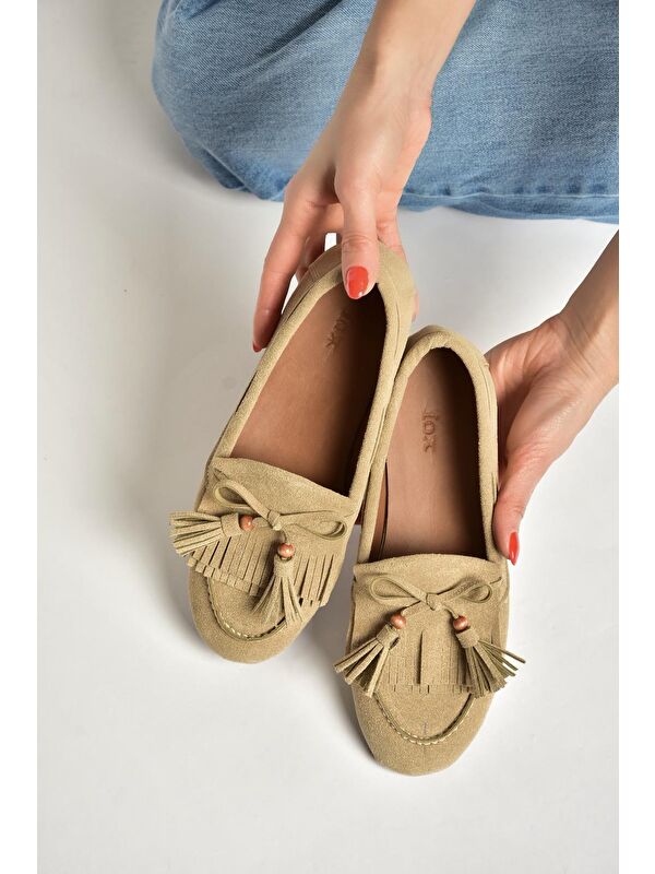 Fox Shoes Siyah Fox Shoes Babet Kadın Y996271002