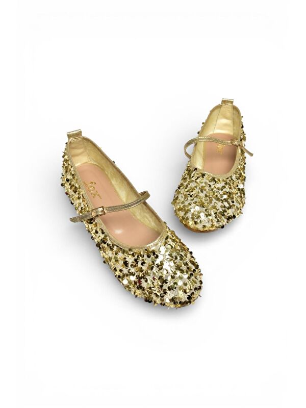 Fox Shoes Sarı Fox Shoes Babet Kadın Y250322040