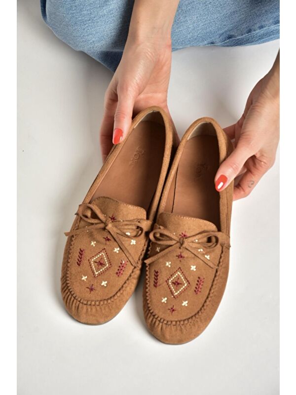 Fox Shoes Kahverengi Fox Shoes Babet Kadın Y996073102