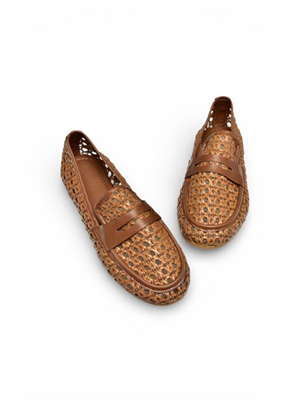 Fox Shoes Kahverengi Fox Shoes Taba Kadın Babet Y267283309