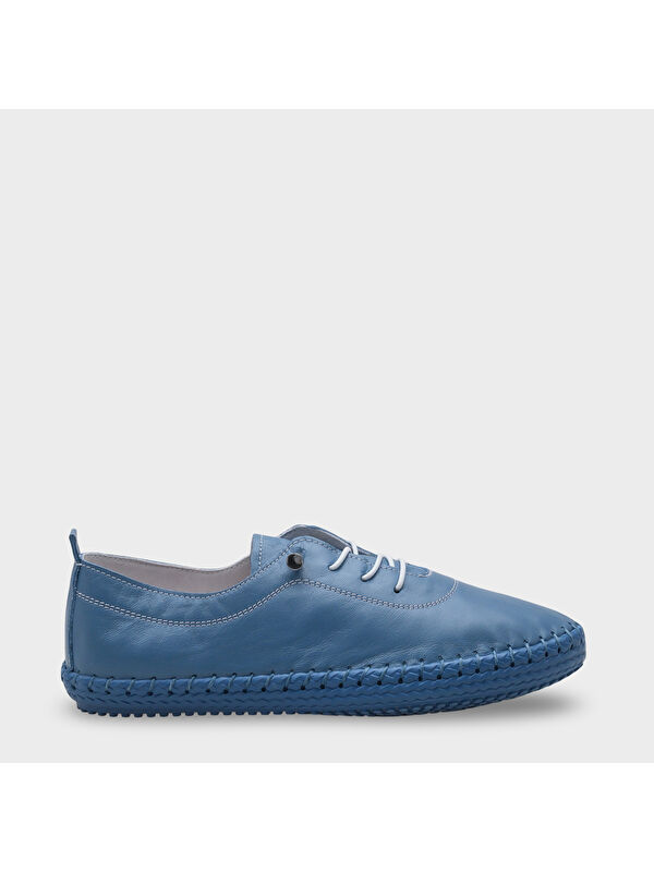Capone Outfitters Fina Hakiki Deri Soft Konfor Tabanlı Kadın Sneaker