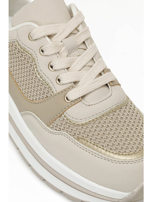 325536.Z 5FX Bej Kadın Sneaker - Görsel 8