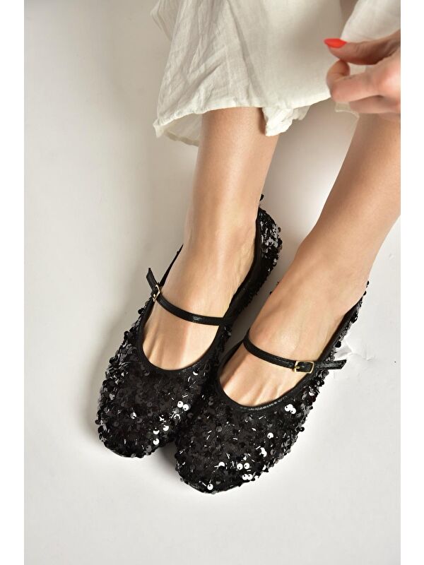 Fox Shoes Sarı Fox Shoes Babet Kadın Y250322040