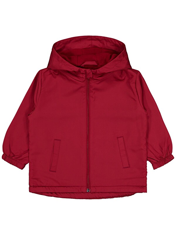 Civil Boys İçi Polarlı Basic 2-5 Yaş Yağmurluk - Bordo