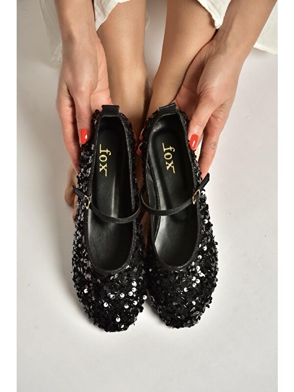 Fox Shoes Sarı Fox Shoes Babet Kadın Y250322040