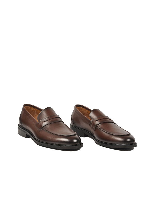 Ayakmod Lacivert Ayakmod Hakiki Deri Erkek Klasik Ayakkabı 3085 M