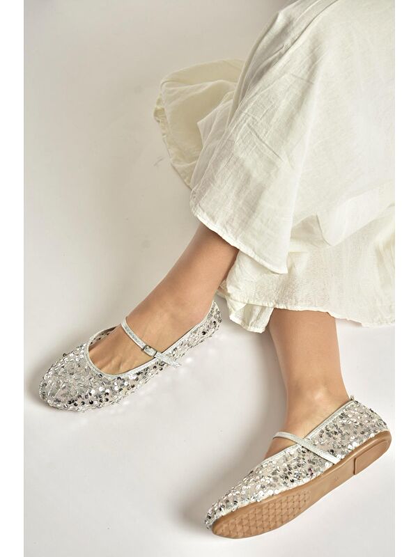 Fox Shoes Sarı Fox Shoes Babet Kadın Y250322040