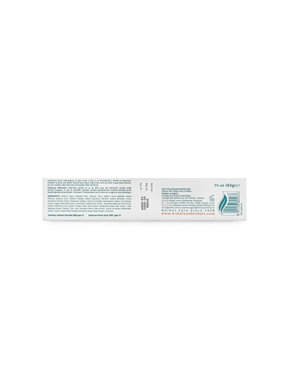 Himalaya Since 1930 Complete Care Koruyucu Diş Macunu, Bitkisel, Vejetaryen, Florürlü, Parabensiz, Güçlü Dişler, 75 Ml 3