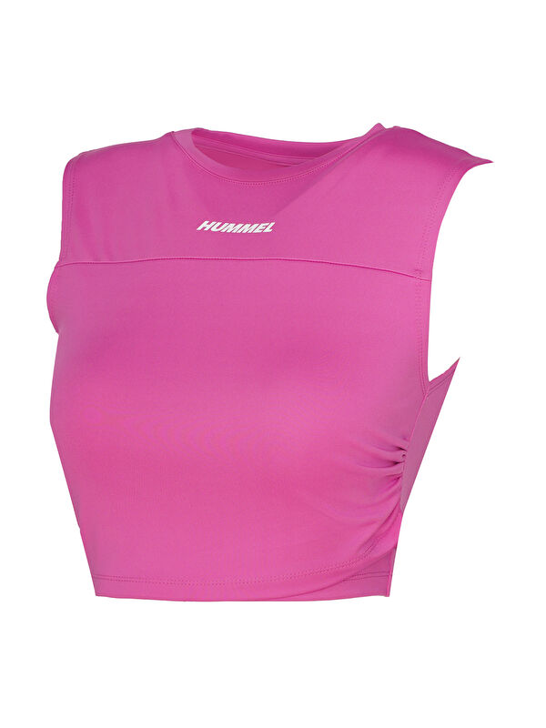 Hummel Reten Kadın Pembe Yuvarlak Yaka Tişört