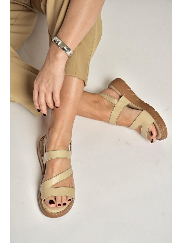 Fox Shoes Kahverengi Fox Shoes Sandalet Kadın Y555530403