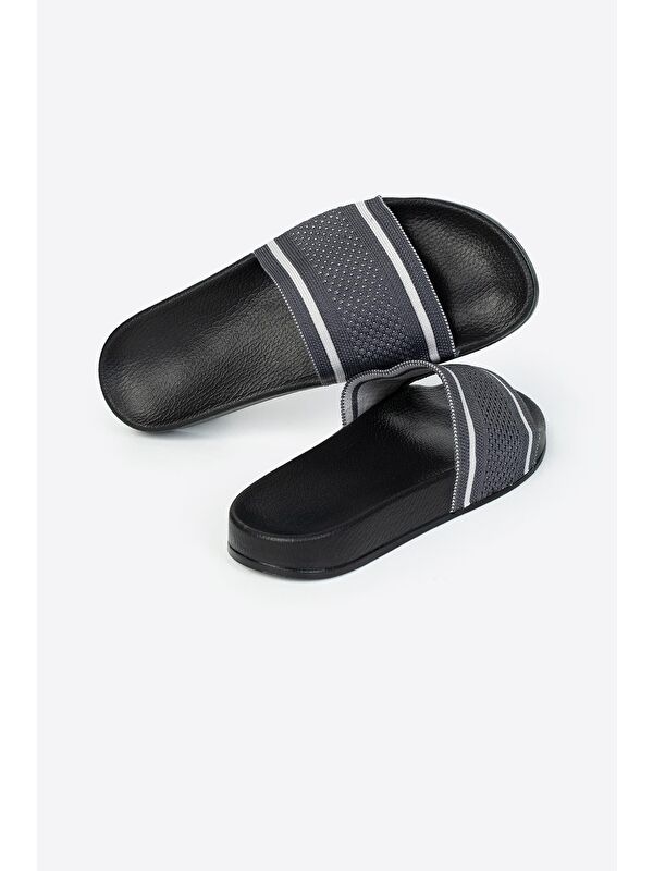 Triko Esnek Erkek Terlik - Görsel 4