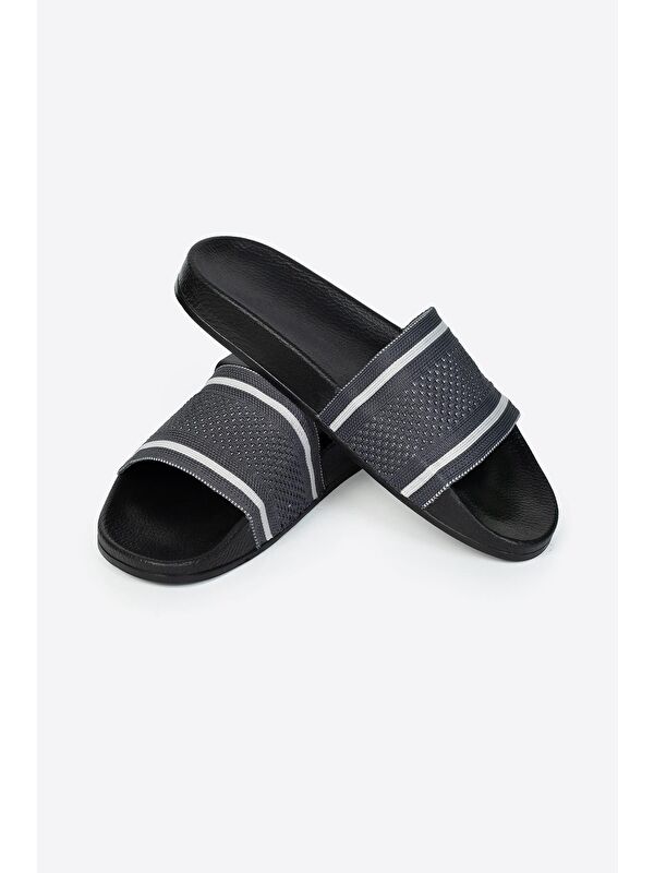 Triko Esnek Erkek Terlik - Görsel 5