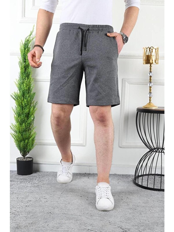 Comstar Erkek Üç Iplik Compack Penye Bel Lastikli Slim Fit Kapri