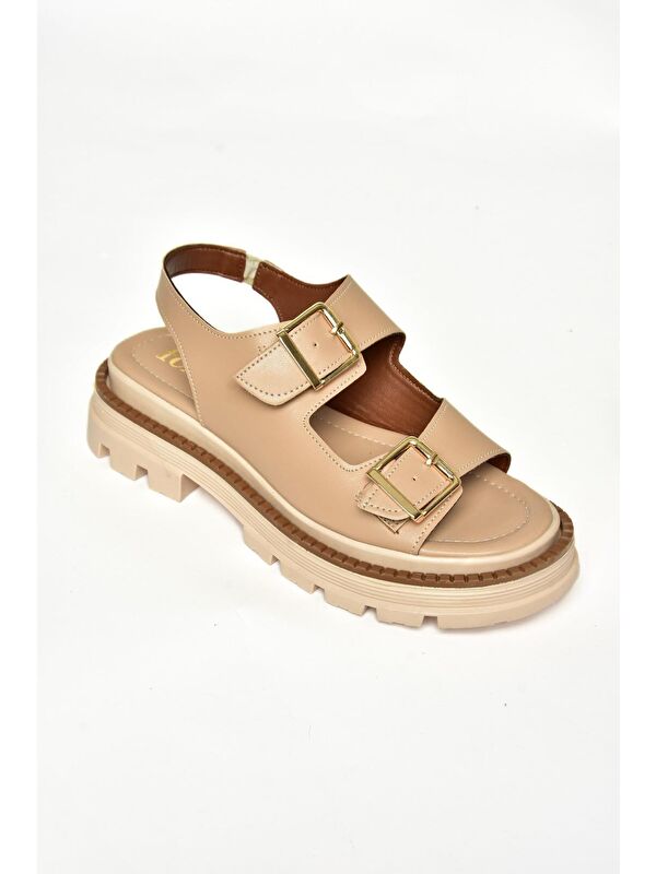 S4373022 Ten Kadın Sandalet - Görsel 6