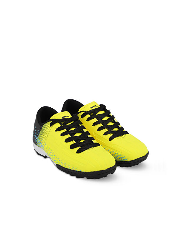 SCORE I HS Erkek Çocuk Futbol Ayakkabı Neon Sarı / Siyah - Görsel 3