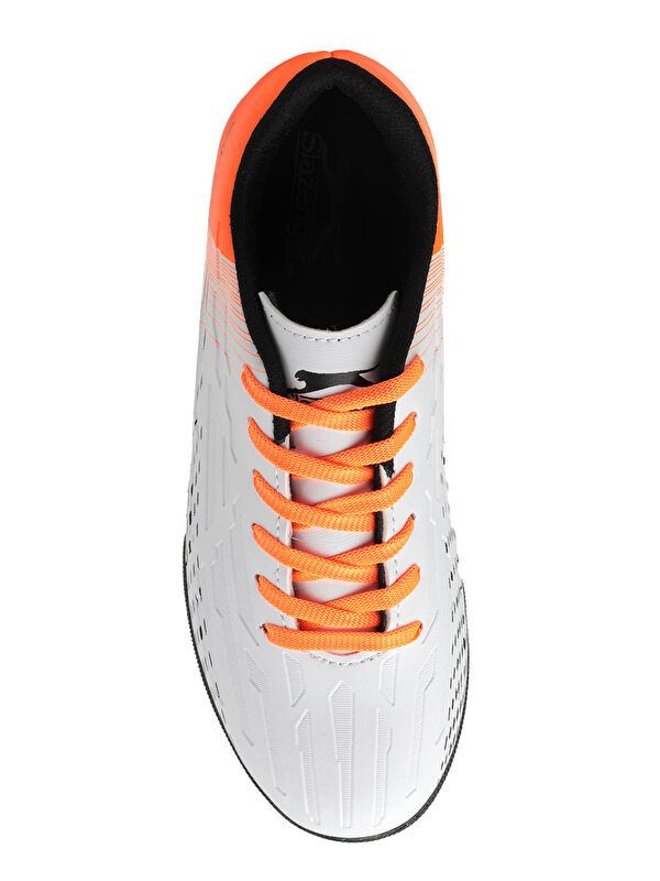 SCORE I HS Erkek Çocuk Futbol Ayakkabı Beyaz / Turuncu - Görsel 6