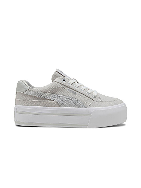 Puma Cort Classic Vulc Fs Platform Wns Unisex Günlük Ayakkabı 40232903 Gri