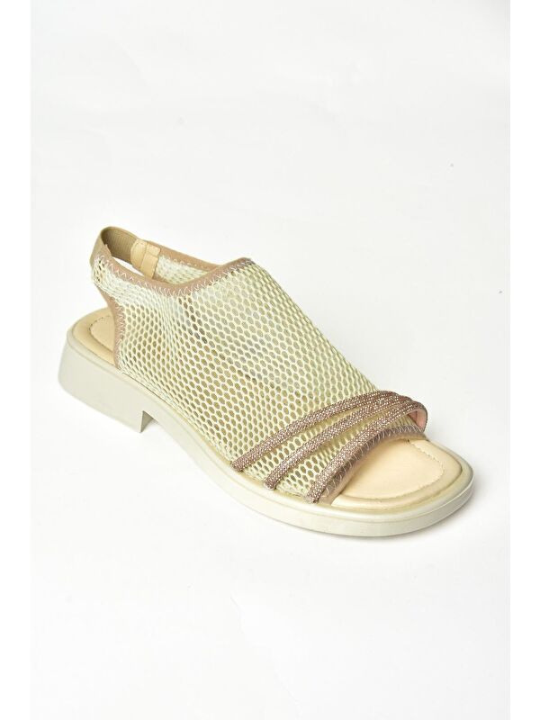 S4769004 Bej Kadın Sandalet - Görsel 6
