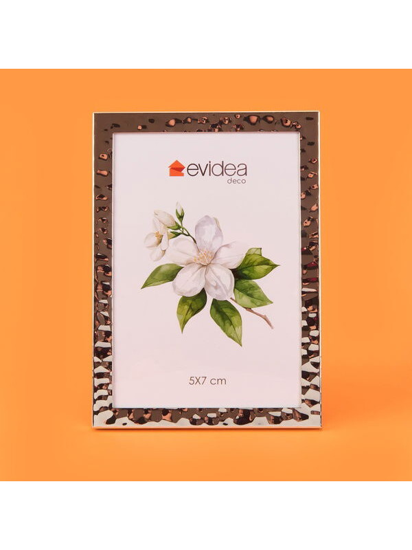 Evidea Deco Palermo Metal Fotoğraf Çerçevesi - Silver - 13x18 cm