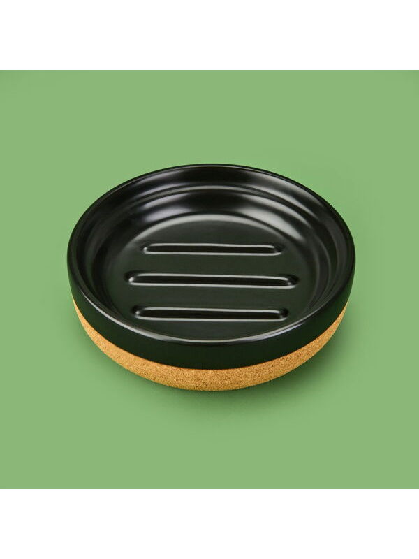 Primanova Cartri Katı Sabunluk - Siyah