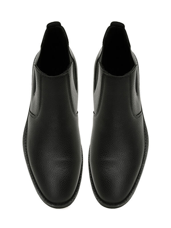 358366.M P 5PR Siyah Erkek Klasik Bot - Görsel 5