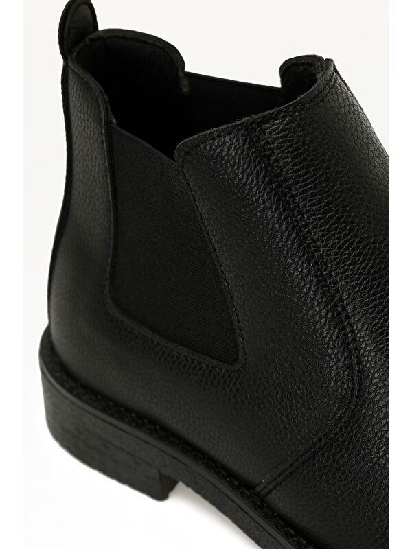 358366.M P 5PR Siyah Erkek Klasik Bot - Görsel 8