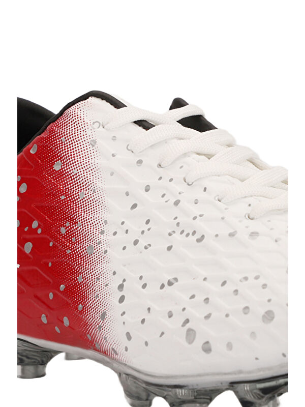 HANIA Erkek Futbol Ayakkabı Beyaz / Kırmızı - Görsel 5