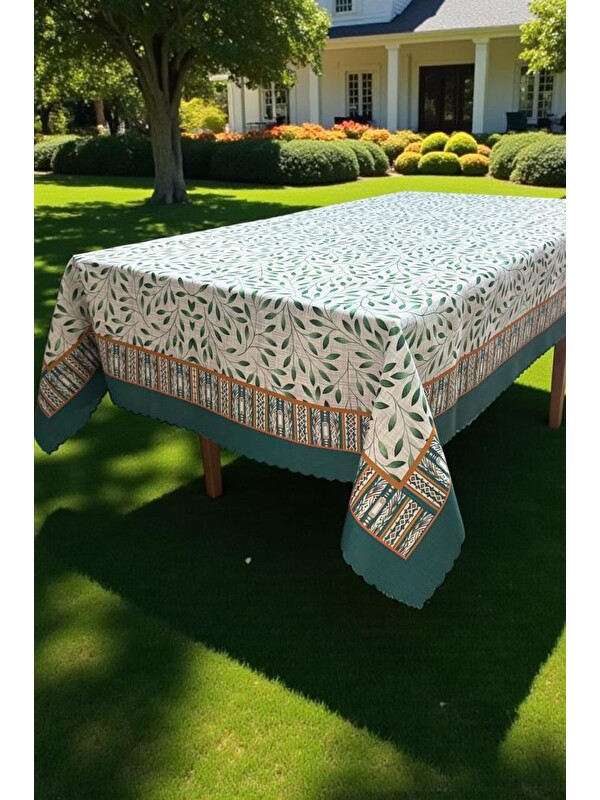 Çeyiz Diyarı Filiz Dertsiz Masa Örtüsü 150x200 cm