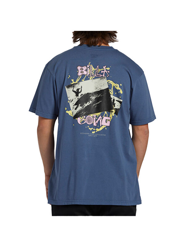Billabong High Tide Tees Erkek Mavi Tişört