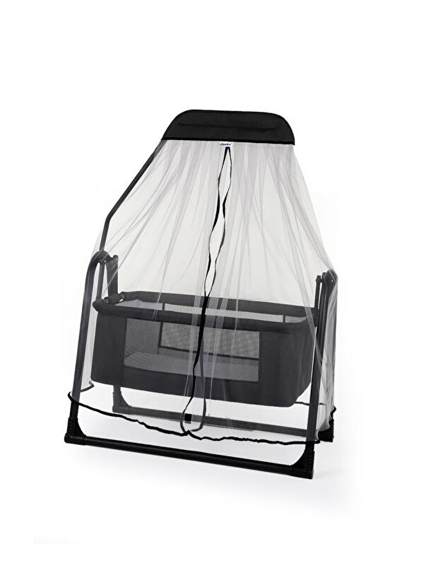 TOMMYBABY Sude Tüllü Sepet Beşik Sallanabilir Bebek Beşiği Tüllü Beşik