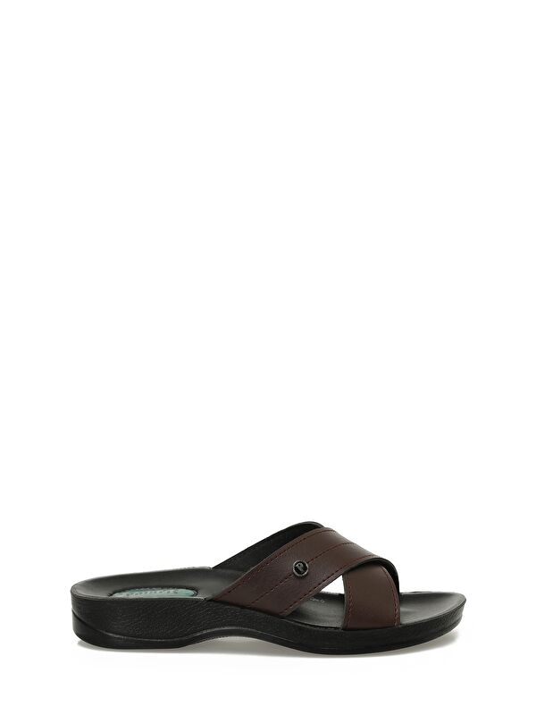 607014.Z5PR Bordo Kadın Terlik - Görsel 2