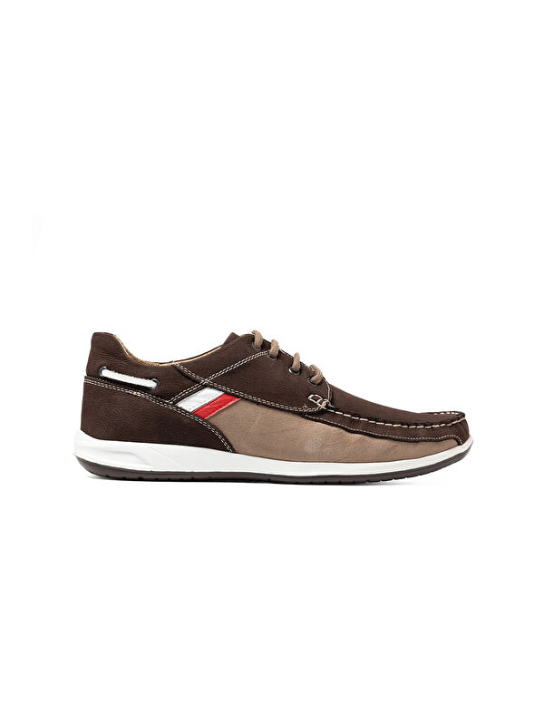 John May Erkek Sneaker OG-419 Kahve Nubuk