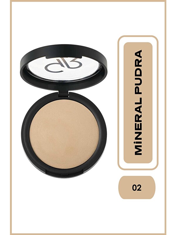 GOLDEN ROSE Gr Mıneral Terrabaked Powder No:02