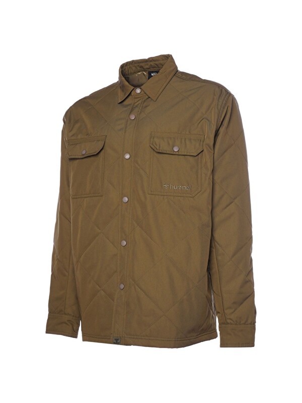 Hummel Marso Erkek Haki Kapitone Mont