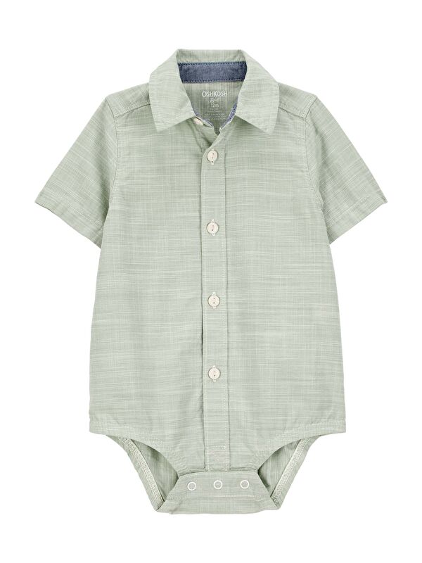 Oshkosh Erkek Bebek Gömlek Body