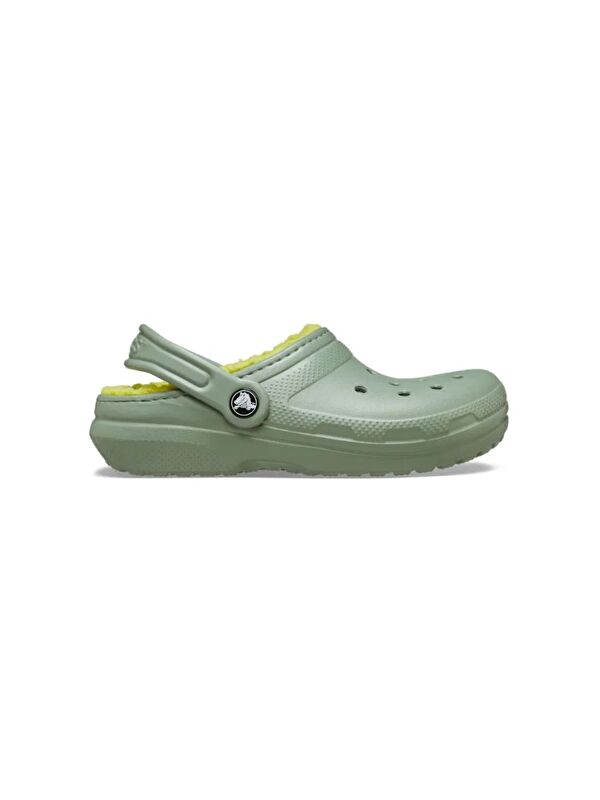 Crocs Classic Lined Clog Kids Çocuk Yeşil Terlik 207010-308