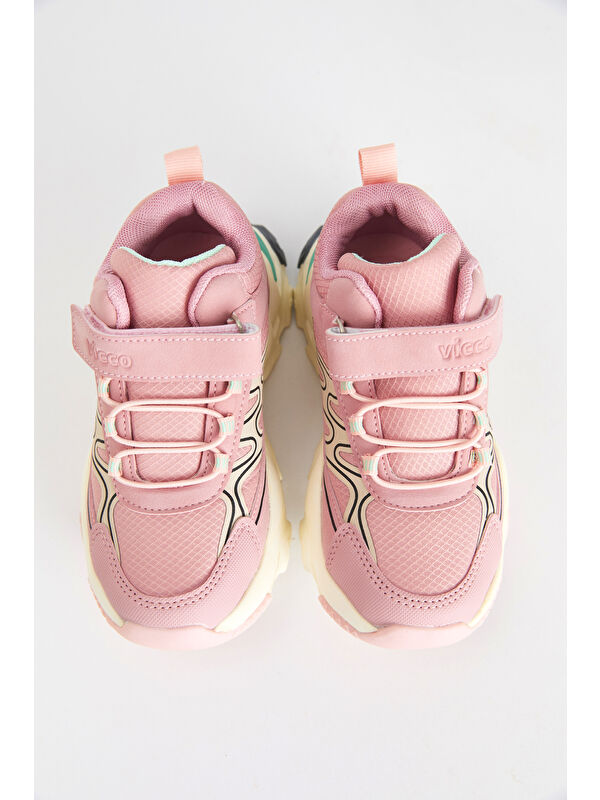 Solit Hafif Kız Çocuk Pudra Trekking Bot - Görsel 3