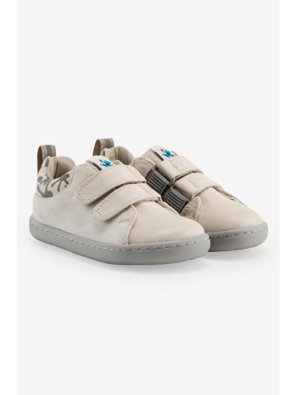 Smart Walker Canvas Play Beyaz Barefoot Çocuk Ayakkabı - Görsel 4