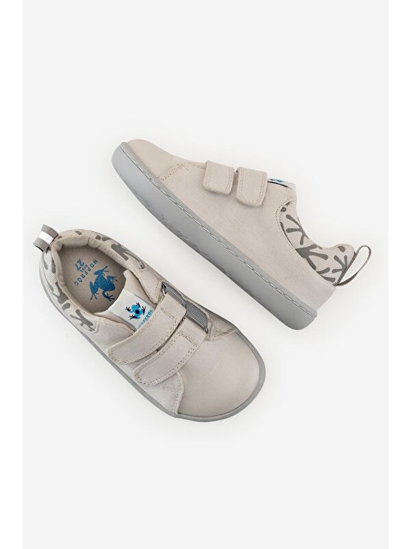 Smart Walker Canvas Play Beyaz Barefoot Çocuk Ayakkabı - Görsel 7