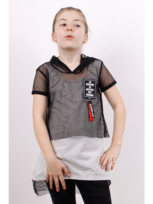 Toontoykids Kız Çocuk Tüllü 2 li Takım Elbise