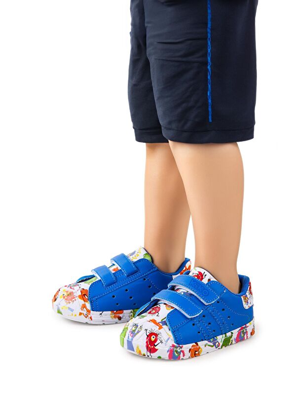 Image Cırtlı Erkek Bebek Spor Ayakkabı - Görsel 3