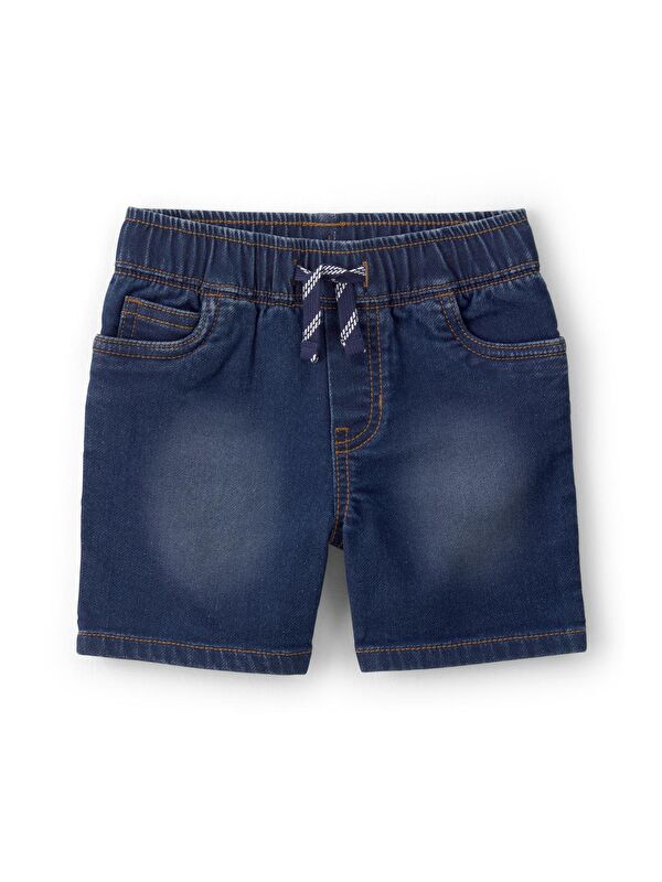 Oshkosh Küçük Erkek Çocuk Denim Şort 2 Yaş-5 Yaş Mavi
