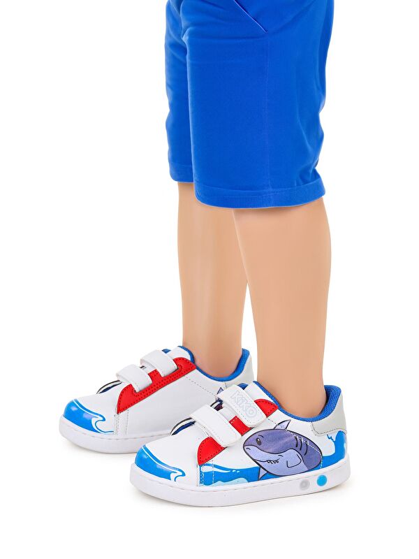 Disha Cırtlı Işıklı Erkek Bebek Spor Ayakkabı - Görsel 3